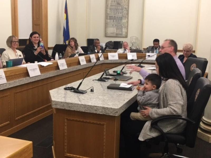 New Legacy mother testifying in front of Colorados Education Committee