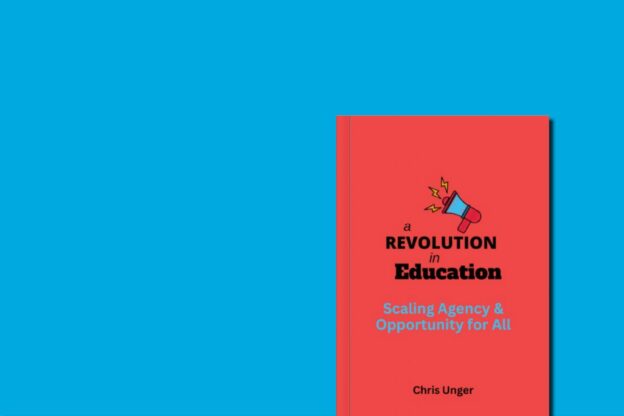 book cover image for "A Revolution in Education" by Chris Unger